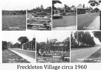 Freckleton village crca 1960