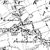 Freckleton old map