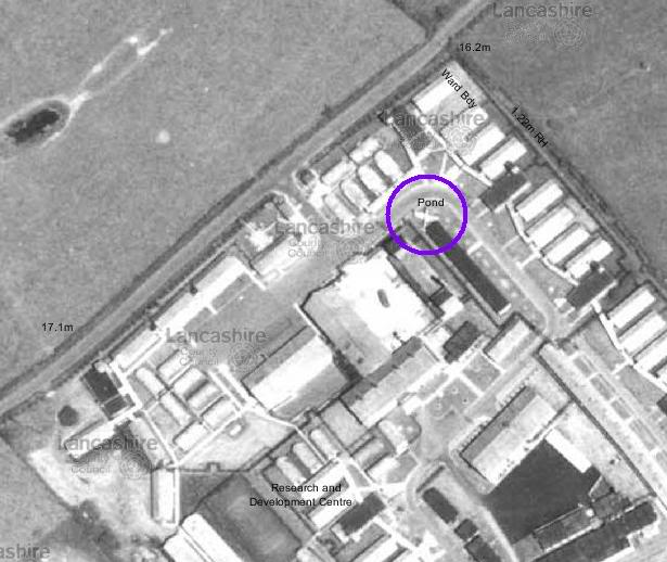 Aerial view of RAF Freckleton